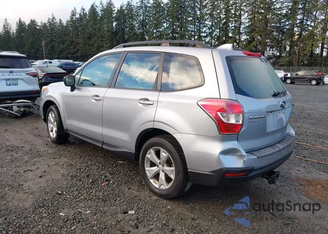 2016 Subaru Forester 2.5I z USA, uszkodzony, nr VIN JF2SJABC0GH519176
